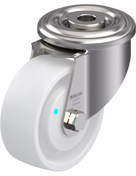 LEXR-PO 80KAD sintetinis pasukamas ratukas 80 mm