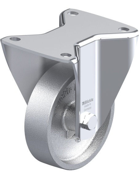 BH-G 125G-3 fiksuotas ratukas, 125 mm