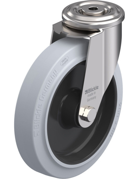 LEXR-POEV 200XR-SG - Nerūdijantis plieno pasukamas ratukas