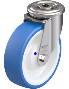 LEXR-POTHS 125XKA - 125 mm poliuretaninis pasukamas ratukas