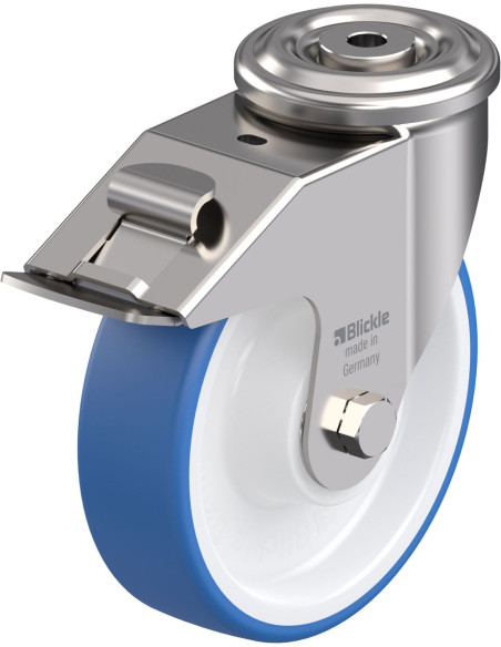 LEXR-POTHS 160XK-FI - pasukamas poliuretaninis ratukas su