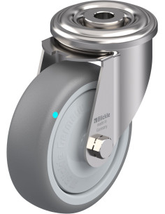 LEXR-TPA 102KFD pasukamas ratukas, 100 mm, guma, 110 kg