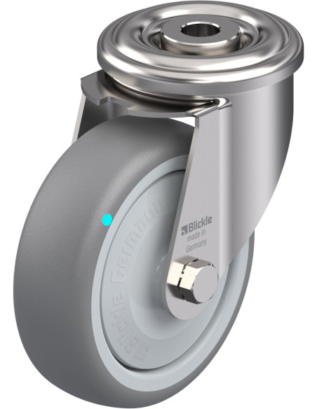 LEXR-TPA 102KFD pasukamas ratukas, 100 mm, guma, 110 kg