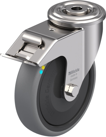 LEXR-TPA 127KFD-FI-ELS antistatinis pasukamas ratukas su