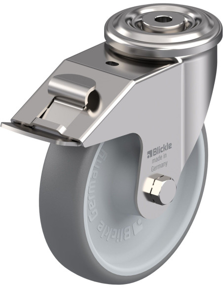 LEXR-TPA 160XR-FI - Nerūdijantis plieno pasukamas ratukas