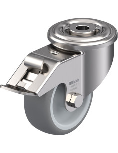 LEXR-TPA 80G-FI - 80 mm pasukamas ratukas su stabdžiais