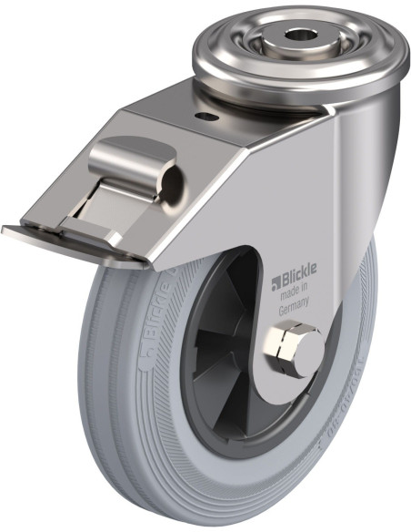 LEXR-VPP 160G-FI-SG pasukamas ratukas su stabdžiais, 160 mm