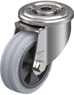 LEXR-VPP 80G-SG pasukamas ratukas su guma 80 mm