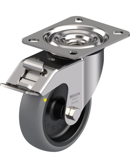 LEX-TPA 102G-FI-ELS antistatinis pasukamas ratukas su