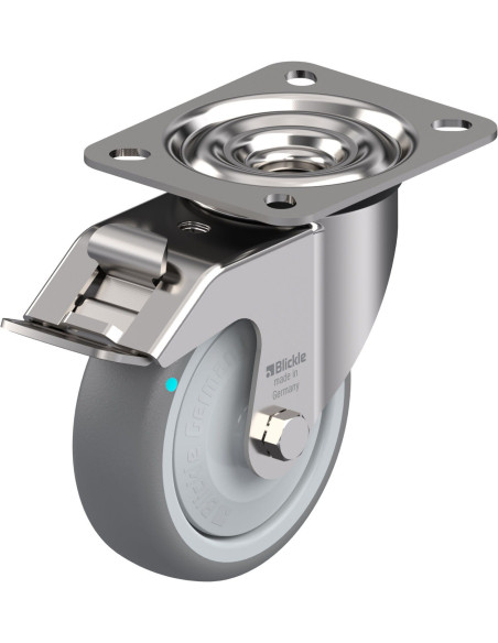 LEX-TPA 102KFD-FI pasukamas ratukas su stabdžiais