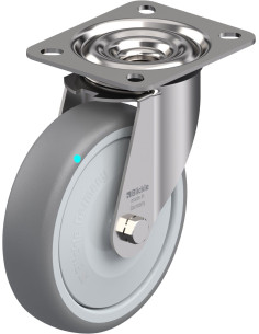 LEX-TPA 127KFD pasukamas ratukas, 125 mm, guma