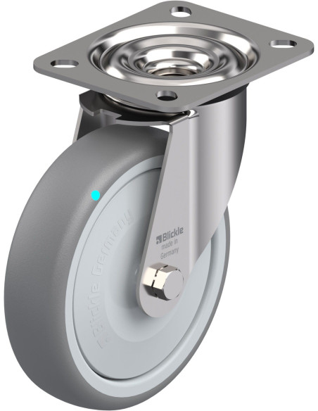 LEX-TPA 127KFD pasukamas ratukas, 125 mm, guma