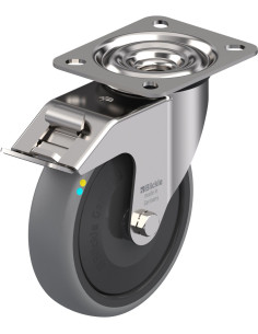 LEX-TPA 127KFD-FI-ELS antistatinis pasukamas ratukas su