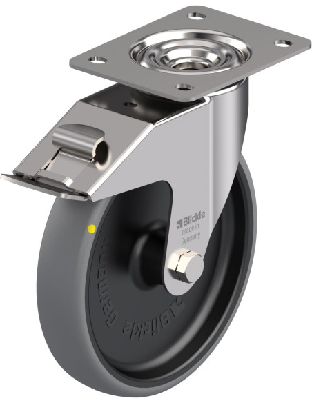 LEX-TPA 200G-FI-ELS antistatinis ratukas su stabdžiais