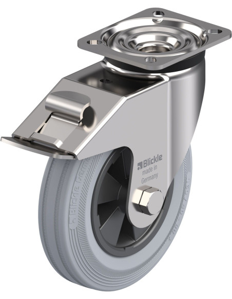 LEX-VPP 160G-1-FI-SG pasukamas ratukas su stabdžiais