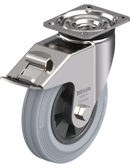 LEX-VPP 160XR-1-FI-SG pasukamas ratukas su stabdžiais