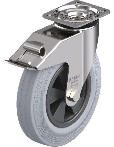 LEX-VPP 200G-1-FI-SG pasukamas ratukas su stabdžiais