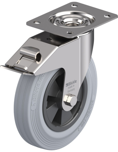 LEX-VPP 200XR-FI-SG pasukamas ratukas su stabdžiais