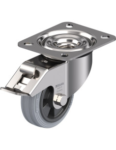 LEX-VPP 80XR-FI-SG pasukamas ratukas su stabdžiais, 80 mm