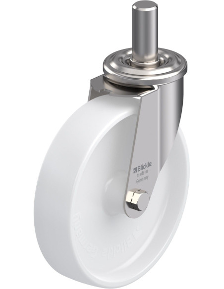 LEXZ-PO 200G - Nerūdijantis plieno pasukamas ratukas