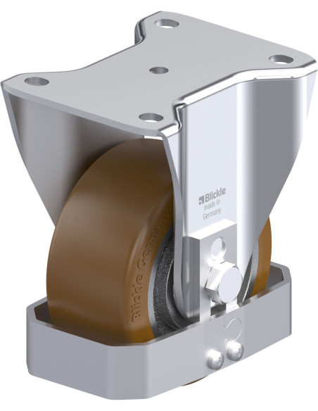 BH-GB 128K-FS poliuretano ratukas, fiksuotas, 125 mm