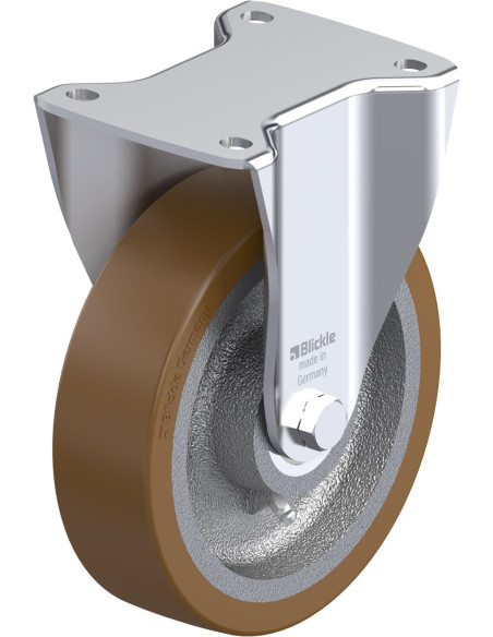 BH-GB 180K poliuretano fiksuotas ratukas