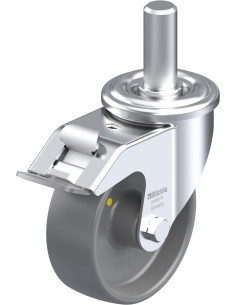 LEZ-PO 100G-FI-ELS antistatinis ratukas su stabdžiais