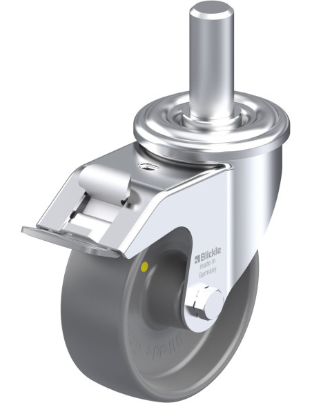 LEZ-PO 100G-FI-ELS antistatinis ratukas su stabdžiais