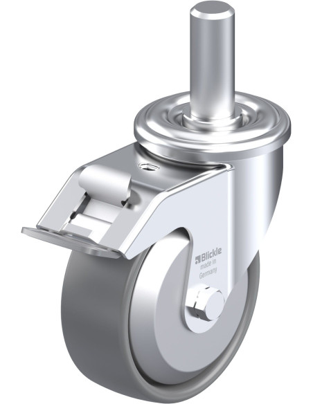 LEZ-PO 100G-FI-ELS-FA antistatinis ratukas su stabdžiais