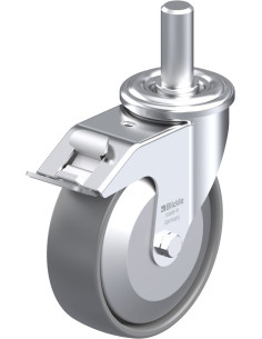 LEZ-PO 125G-FI-ELS-FA antistatinis ratukas su stabdžiais