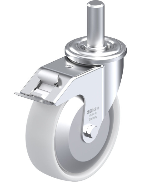 LEZ-PO 125G-FI-FA pasukamas ratukas su stabdžiais