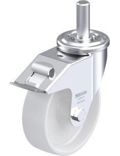 LEZ-PO 150G-22-FI sintetinis pasukamas ratukas su stabdžiais