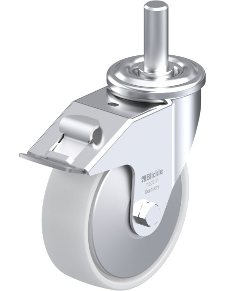 LEZ-PO 150G-22-FI-FA sintetinis ratukas su stabdžiais