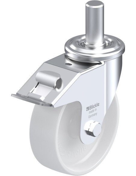 LEZ-PO 150G-27-FI pasukamas ratukas su stabdžiais