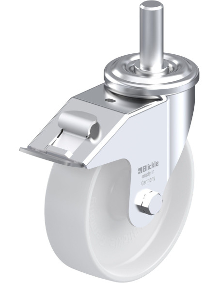 LEZ-PO 160G-22-FI pasukamas ratukas su stabdžiais