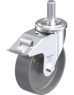 LEZ-PO 160G-22-FI-ELS antistatinis ratukas su stabdžiais