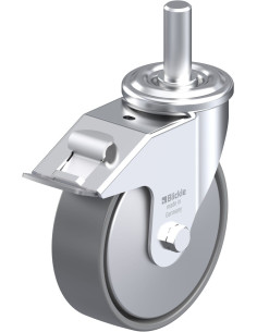 LEZ-PO 160G-22-FI-ELS-FA antistatinis ratukas su stabdžiais