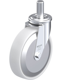 LEZ-PO 200G-27-FA sintetinis pasukamas ratukas 200 mm