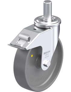 LEZ-PO 200G-27-FI-ELS antistatinis ratukas su stabdžiais