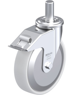 LEZ-PO 200G-27-FI-FA sintetinis ratukas su stabdžiais