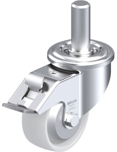 LEZ-PO 75G-FI-FA pasukamas ratukas su stabdžiais