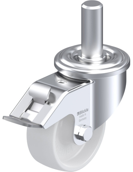 LEZ-PO 80G-FI pasukamas ratukas su stabdžiais 80 mm