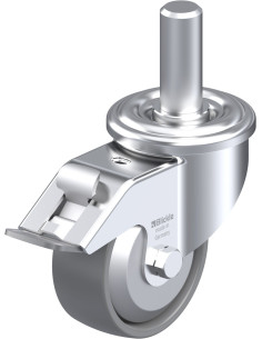 LEZ-PO 80G-FI-ELS-FA antistatinis ratukas su stabdžiais