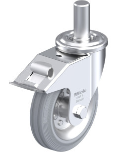 LEZ-VE 150R-27-FI-SG pasukamas ratukas su stabdžiais, 150 mm