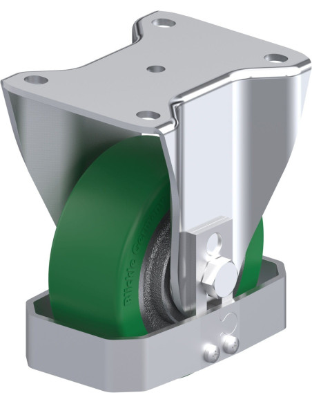 BH-GST 127K-FS poliuretano fiksuotas ratukas 125x50 mm