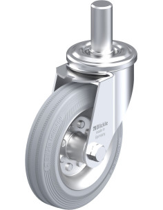 LEZ-VE 160R-27-SG pasukamas ratukas su guma, 160 mm