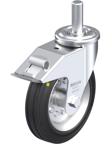 LEZ-VE 180R-22-FI-EL antistatinis ratukas su stabdžiais