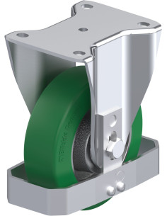 BH-GST 150K-FS poliuretano fiksuotas ratukas 150x50 mm