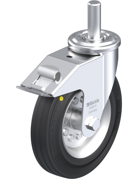 LEZ-VE 200R-22-FI-EL antistatinis ratukas su stabdžiais