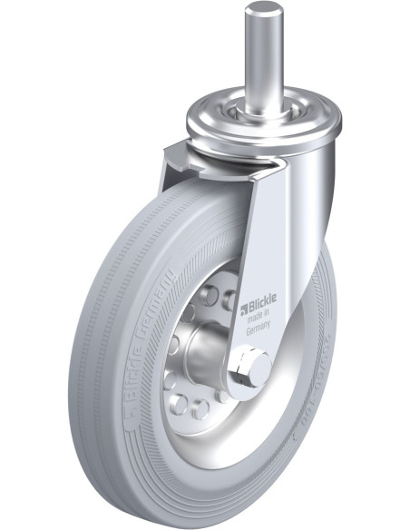 LEZ-VE 200R-22-SG pasukamas ratukas su guma 200 mm